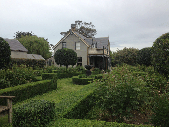 historic hedge garden